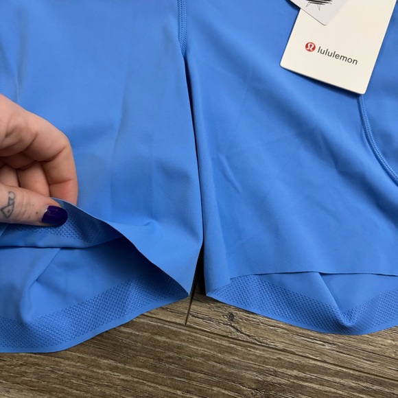 NWT Lululemon Fast and Free High-Rise Short 6" *5 Pocket (Pool Party) Size 8 - Picture 5 of 8